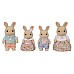 Sylvanian Families Milk Rabbit Family