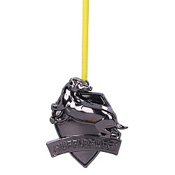 Harry Potter Hufflepuff Crest (silver) Hanging 6cm