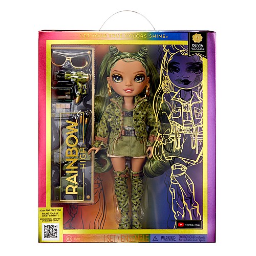 Doll Mga Rainbow High Olivia Woods (green) (583141euc)