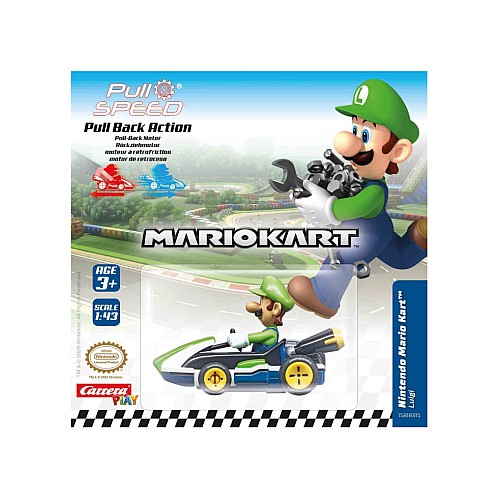 Car Pull Speed Nintendo Mario Luigi 1:43 (15818315)