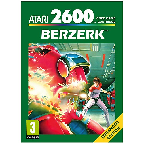 Atari 2600 + Berzerk Enhanced Edition