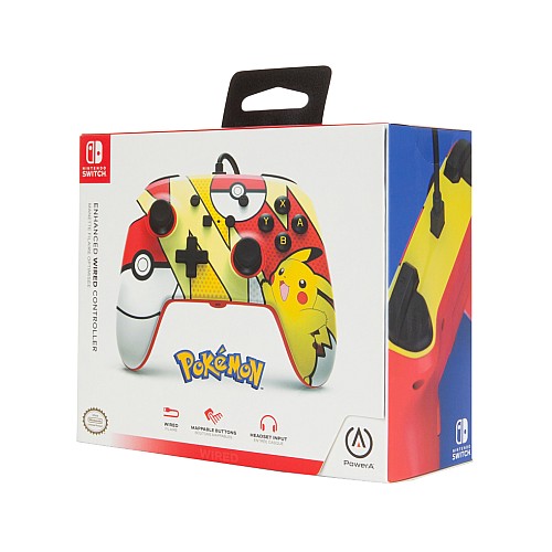 Controller Powera Enh Wired Pop Art - Nintendo Switch