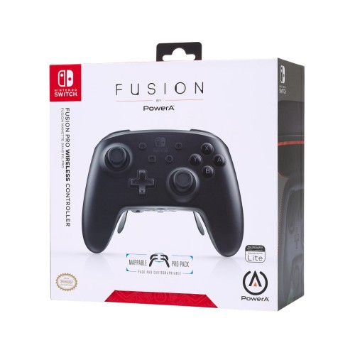 Controller Powera Fusion Pro Wireless White/black - Nintendo Switch