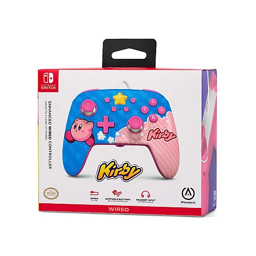 Controller Powera Enh Wired Kirby - Nintendo Switch