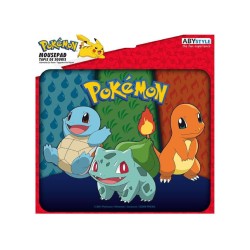 Mousepad Pokemon Flexible Starters Kanto