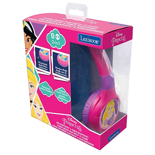 Headphones Lexibook Disney Princess Bluetooth