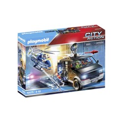 Playmobil Police Helicopter Pursuit Of The Escape (70575)