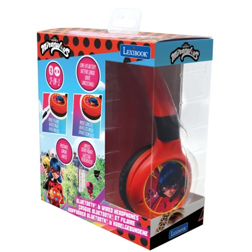 Headphones Lexibook Miraculous Bluetooth