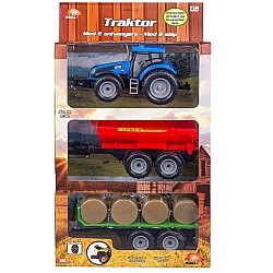 Tractor Bull & Trailer Random (41854)