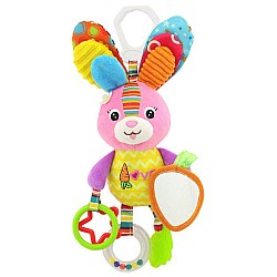 Plus Happy Baby Activity Hanger Rabbit Pink (502207)