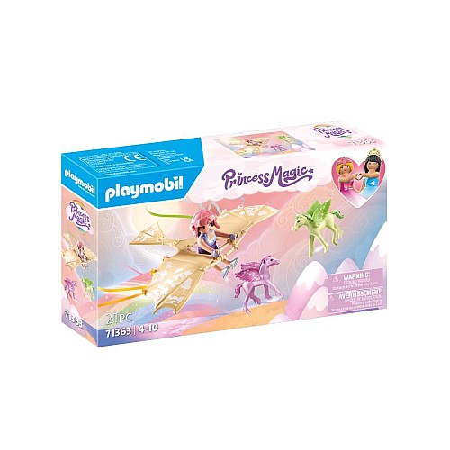Playmobil Trip With Pegasus Foals In The Clouds