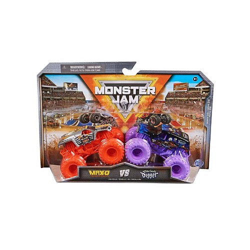 Monster Jam 1:64 Die Cast Max-d Vs W Digger