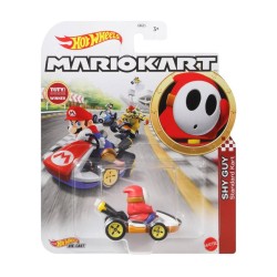 Car Hot Wheels Mario Kart Shy Guy Standard Kart Die-cast (grn25)
