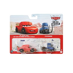 Disney Pixar Cars On The Road Cave Lightning Mcqueen & Pitstoposaurus (hlh63)