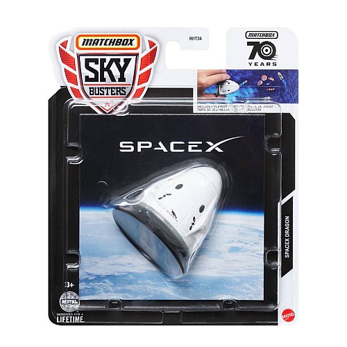 Matchbox Sky Busters Spacex - Spacex Dragon (hht59)