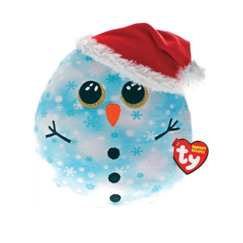 Plus Ty Squish A Boos Winter Collection Fleck The Snowman 35cm (ty39404)