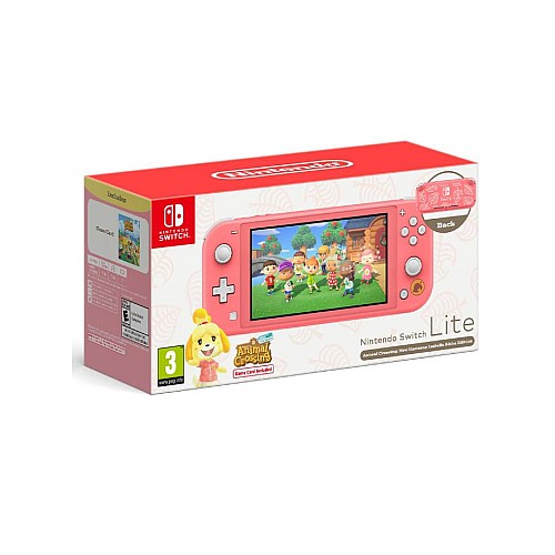 Consola Lite Animal Crossing Coral Special Edition - Nintendo Switch
