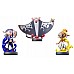 Figurine Amiibo Splatoon 3 3in1 Shiver, Frye & Big Man