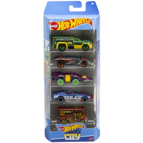 Set 5 Hot Wheels Hw City (htv39)