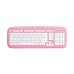 Keyboard Techmade Usb Pink/white Keyboard Techmade Usb Pink/white