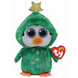 Plus Ty Beanie Boos Winter Collection Noel The Christmas Penguin 15cm (ty36535)