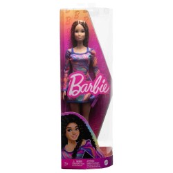Doll Barbie Fashionista With Crimped Hair And Freckles (hjt03)
