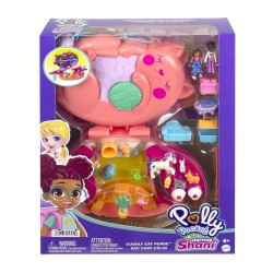 Polly Pocket Starring Shani Cuddly Cat Purse (hgt16)