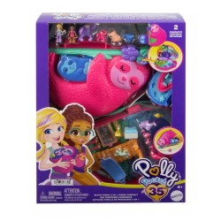 Polly Pocket Sloth Family Purse Compact (hrd40)