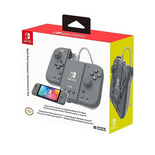 Controller Hori Split Pad Compact Attachment Grey
