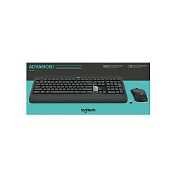 Keyboard Logitech Mk540 Advanced Wireless & Mouse Combo layout