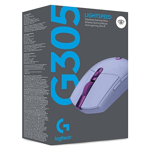 Mouse Logitech G305 Wireless Lilac