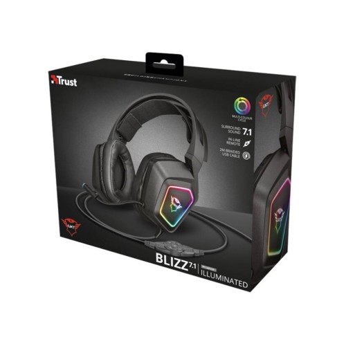 Headphones Blizz 7.1 Rgb Trust Gxt450