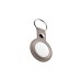 Keybudz Leather 2 Pack Airtag Sandy Beige