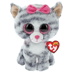 Plus Ty Beanie Boos Kiki The Grey Cat 15cm (ty37190)