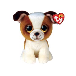 Plus Ty Beanie Boos Hugo The Brown/white Dog 15cm (ty36396)