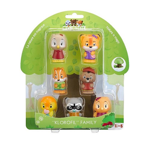 Timber Tots By Klorofil Charaters