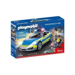 Playmobil Porsche 911 Carrera 4s Police White (70066))