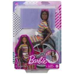 Doll Barbie Fashionista Wheelchair (grb94)