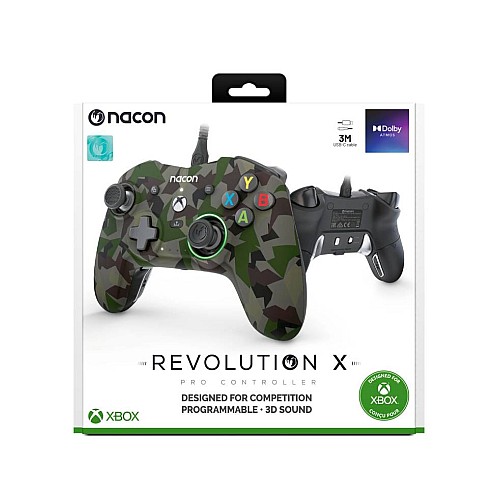 Controller Nacon Revolution X Pro Wired Como Green