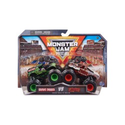 Monster Jam 1:64 Die Cast Grave Digger Vs Zombie
