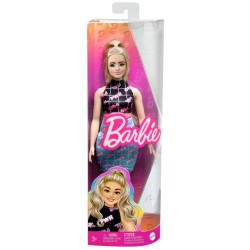 Doll Barbie Fashionista Curvy Blonde In Girl Power Outfit (hpf78)