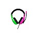 Headphones Bigben Stereo V1 Pink/green