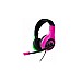 Headphones Bigben Stereo V1 Pink/green