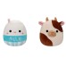 Plus Squishmallows Flip A Mallow P17 Ronnie The Cow/melly The Milk Carton 13cm