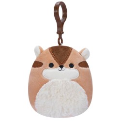 Plus Squishmallows P17 Clip On Melzie The Chipmunk 9cm