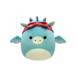 Plus Squishmallows P17 Tatiana The Teal Dragon W Bandana 19cm