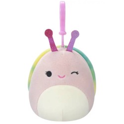Plus Squishmallows P15 Clip On Silvana The Winking Snail 9cm