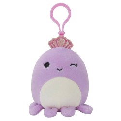 Plus Squishmallows Asst P15 Clip On Violet The Purple Octopus 9cm