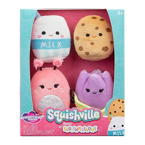 Set Plus Squishville S6 Fall 23 Perfect Pairs Squad 5cm