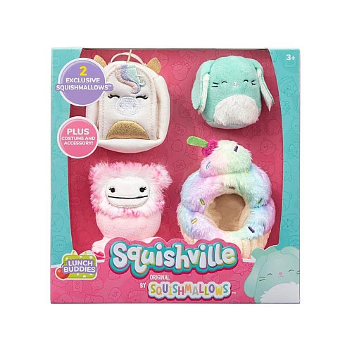 Set Plus Squishville Accessory Lunch Buddies 5cm (2320057)